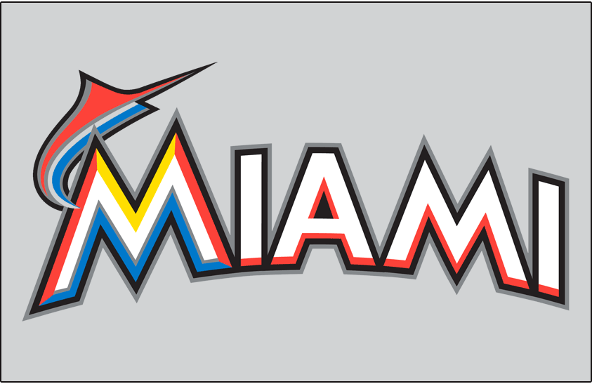 Miami Marlins 2012-2018 Jersey Logo iron on transfers for clothing